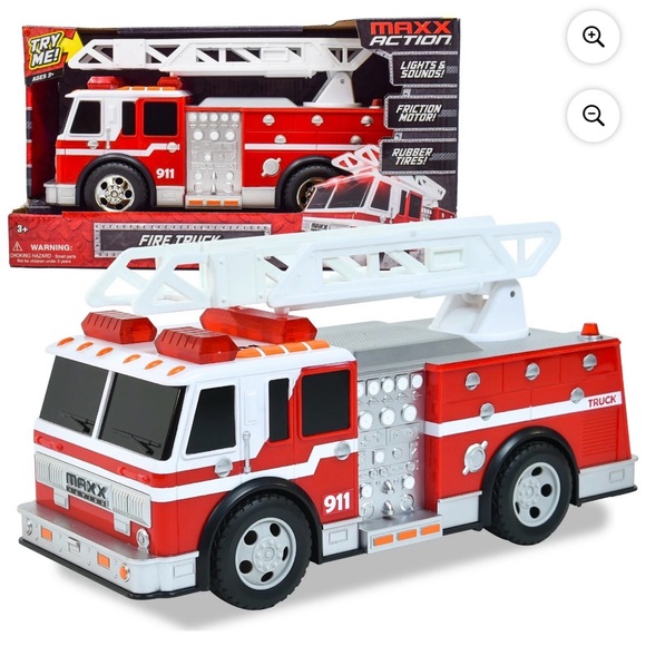 Maxx Action Other - Maxx Action Large Firetruck w/ Extendable Ladder